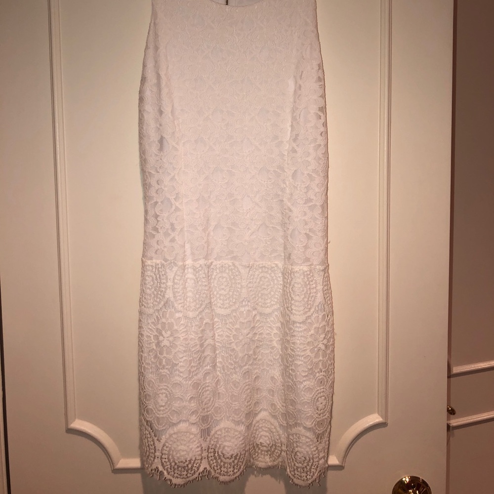 White dress